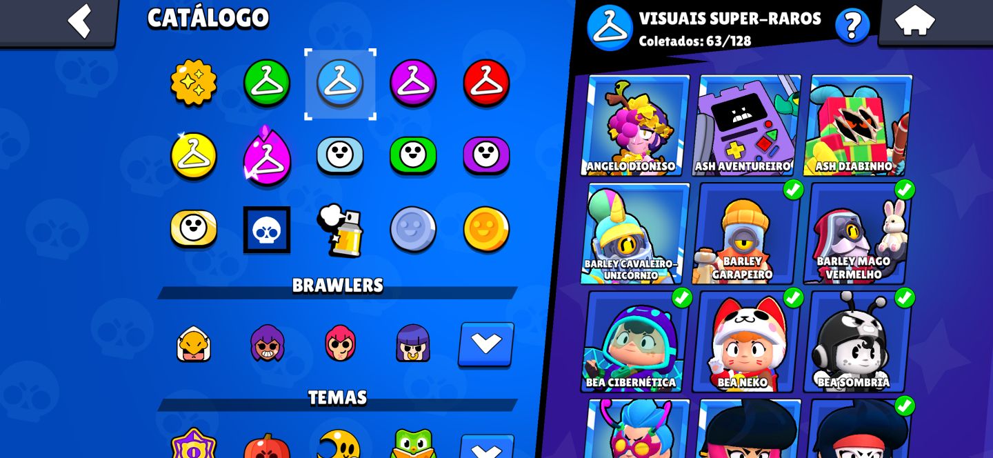 Conta de brawl stars com todos os brawlers, ideal pra iniciante!!