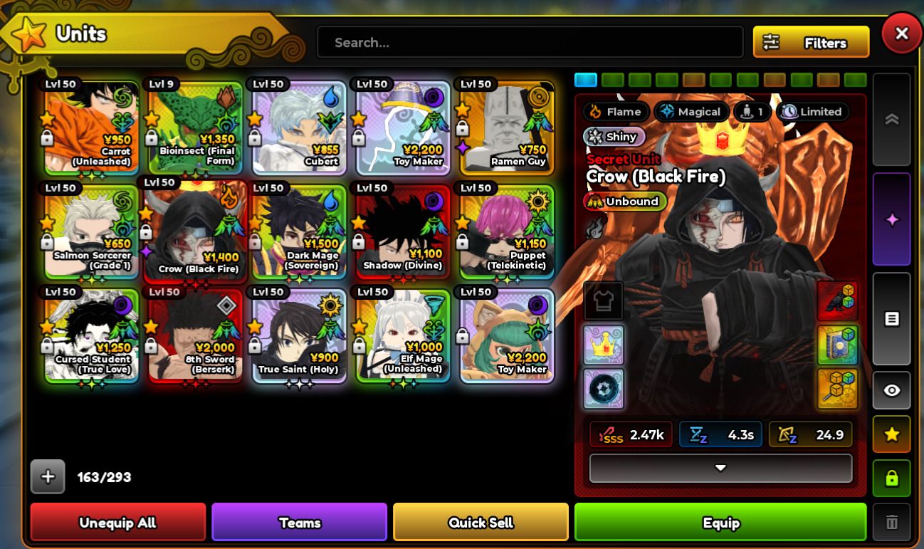 Conta - Anime Expeditions - Level 218