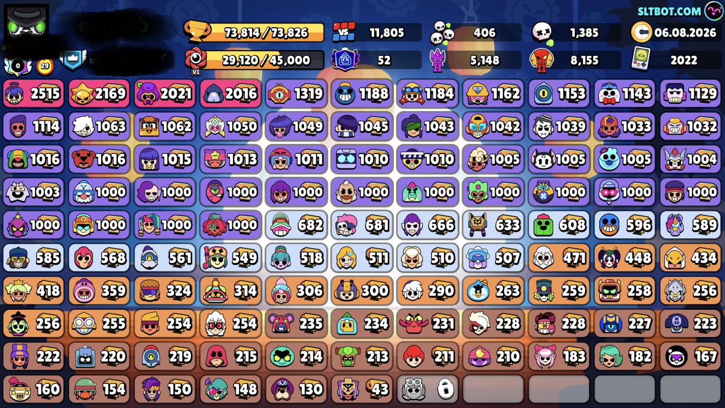 Conta rara de brawl stars!!!