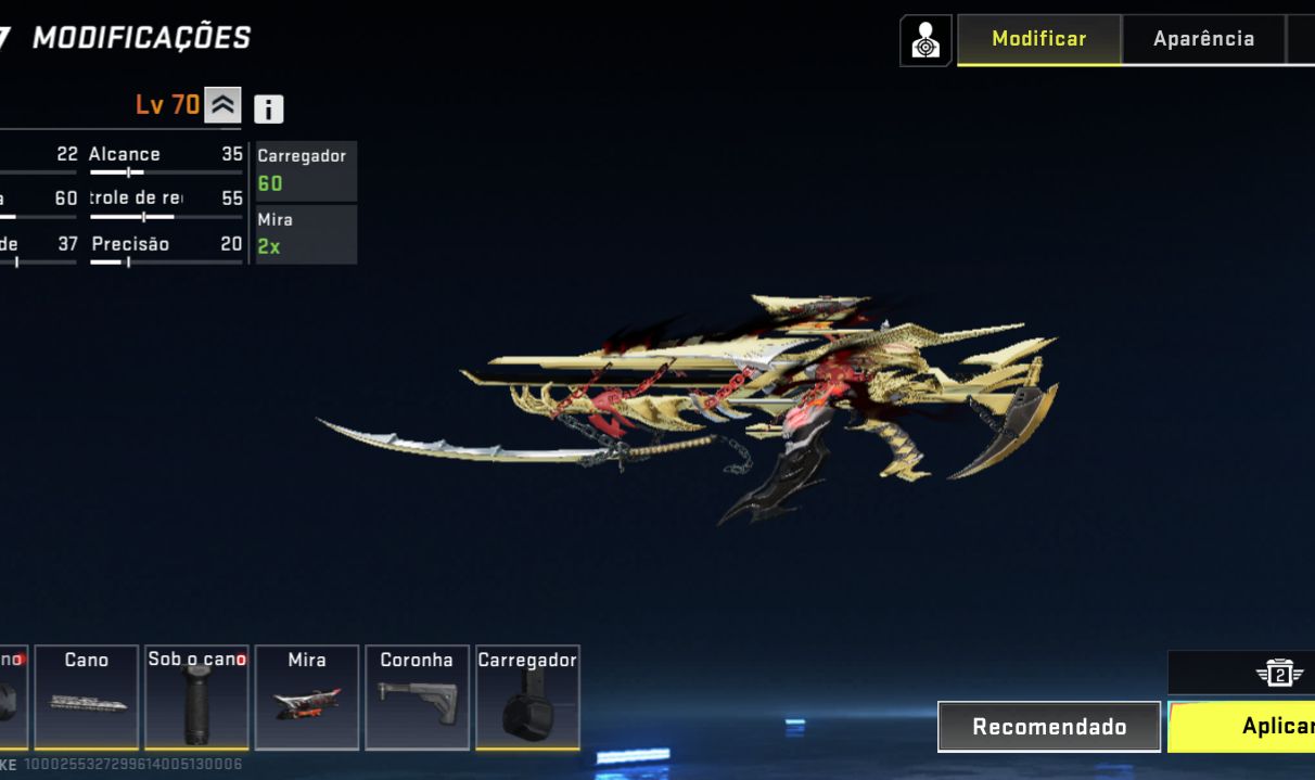 Blood strike ( CONTA COM BASTANTE SKINS DE ARMAS INCLUINDO 2 EVO)