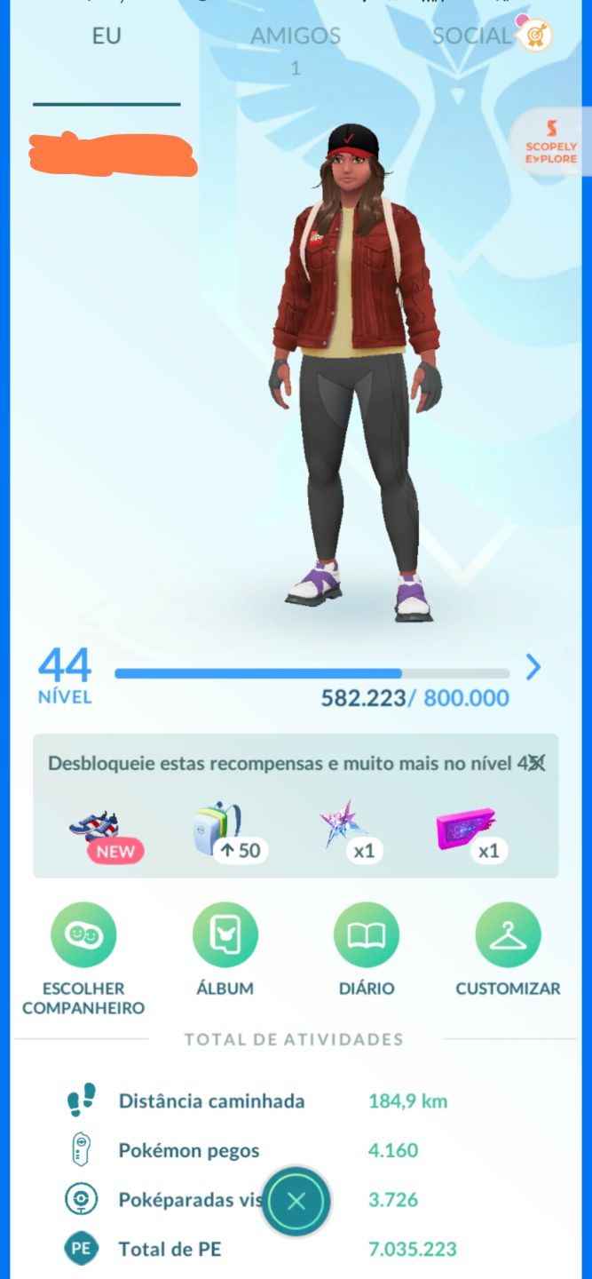 Conta LV 44 | 8 Brilhantes