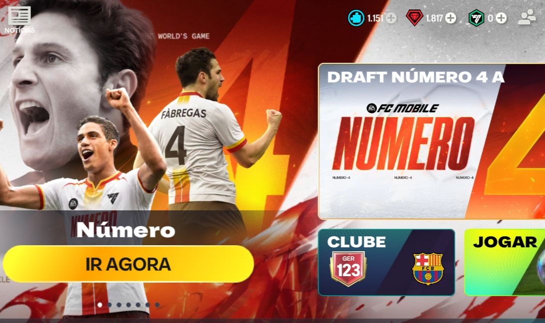 Conta de fc mobile com orv 123