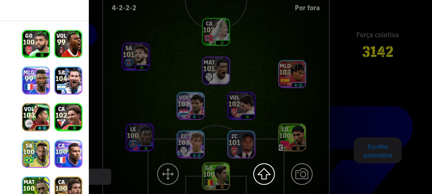 CONTA EFOOTBALL PRONTA PRO JOGO | FORÇA 3142+ | ACOMPANHA DADOS DE RECUPERAÇÃO.