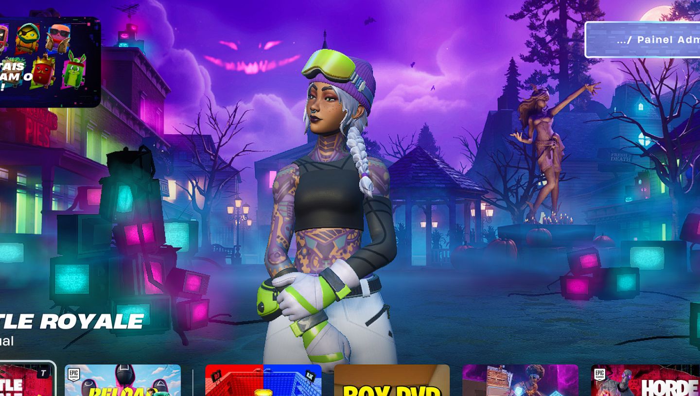 1x Conta Fortnite | 50 skins RARAS ( ELITE JULES + EMMA FROST)+1.100V-BUCKS
