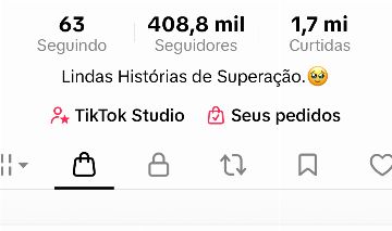 CONTA DO TIKTOK COM SHOP ATIVO +400k seguidores