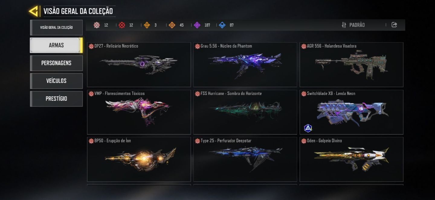 Conta cod mobile