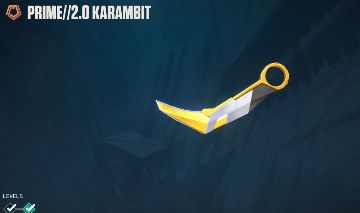 CONTA VALORANT | Prime Karambit, Glitchpop, XERØFANG