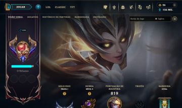 CONTA LOL 414 SKINS | TODOS CAMPEÕES