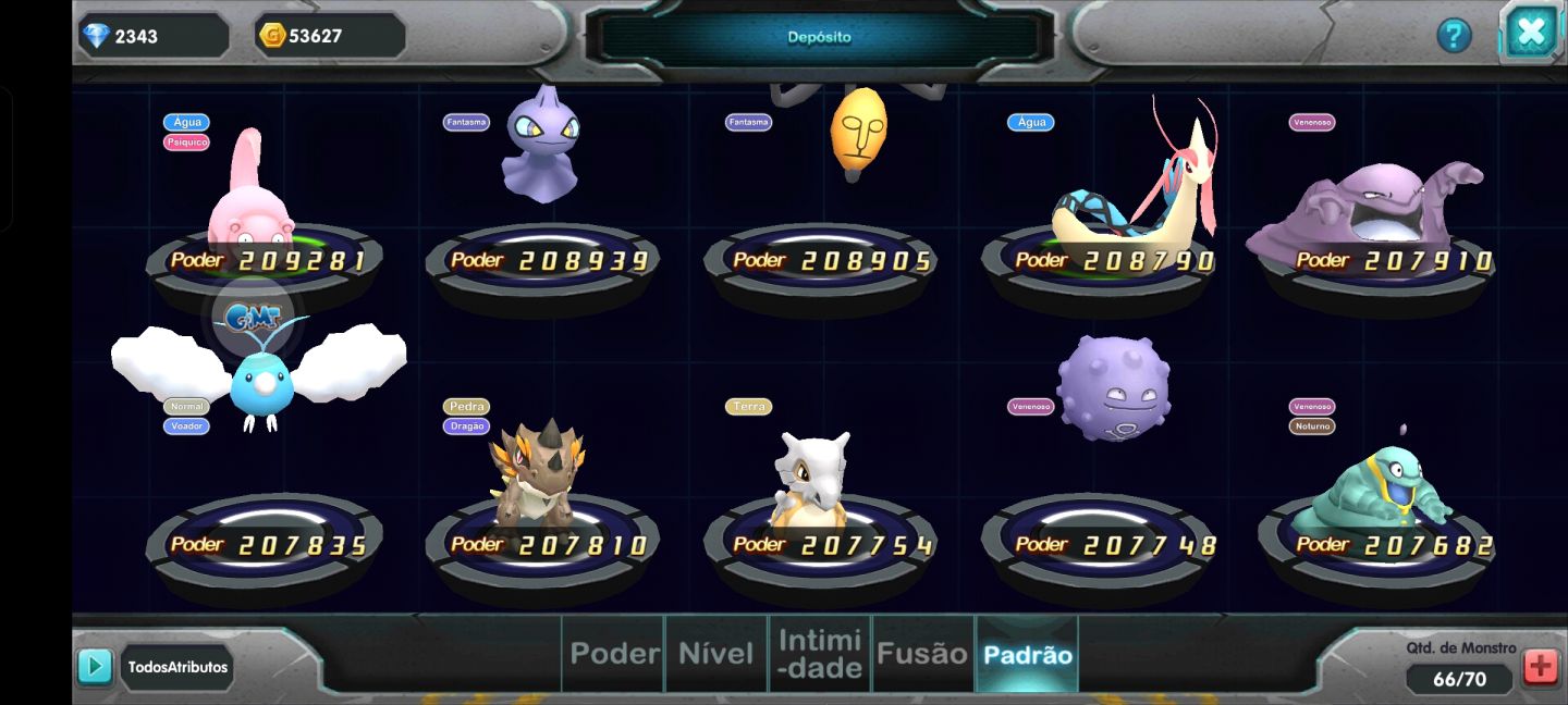 Pocket Contest LV 72 | 4 Megas | VIP Permanente + 100 Diamantes/Dia | R$150