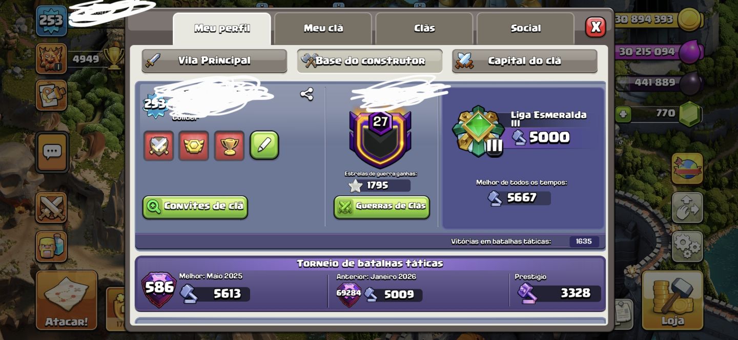 (PROMOÇÃO) CV18 FULL DEFESAS, SUPERCARGAS, EQUIPAMENTOS, BASE CONSTRUTOR