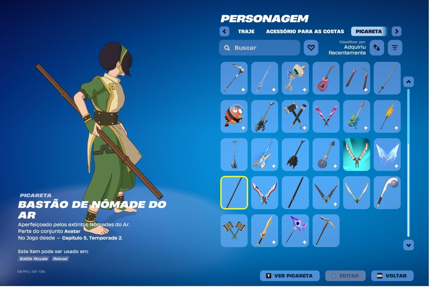 Conta Fortnite Full Acesso | Avatar