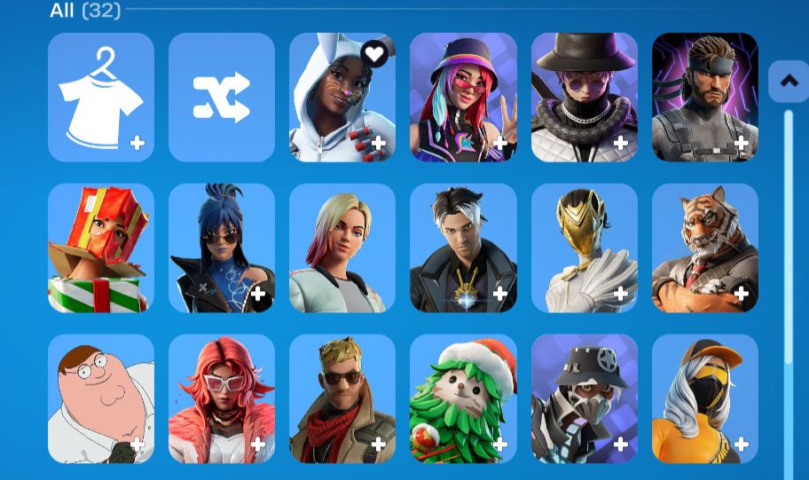 CONTA FORNITE COM SKINS E PICARETAS