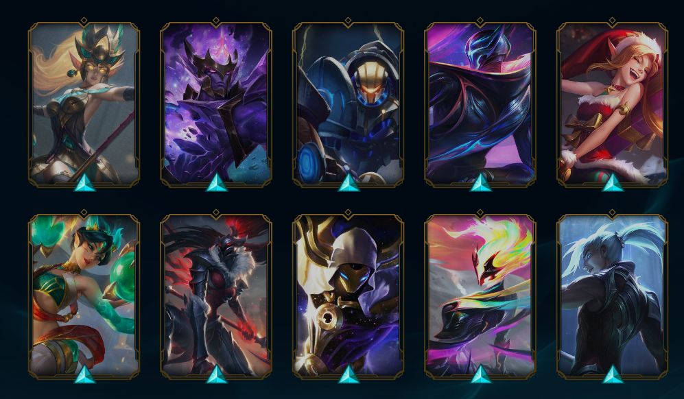 LOL DIAMANTE IV | 207 SKINS | 1 ULTIMATE | 3 MÍTICAS | 8 LENDÁRIAS | HONRA 4