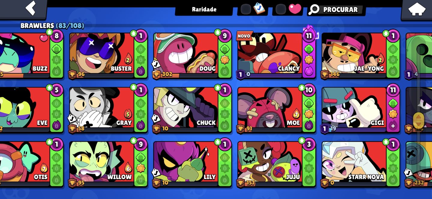 Conta Brawl Stars à Venda | 22 Mil Troféus, Muitos Brawlers e Itens Antigos!