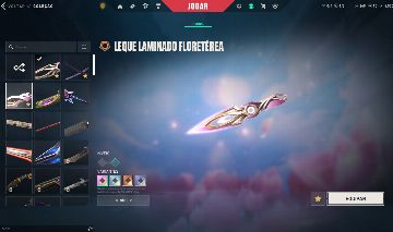 Conta de valorant, 2k gastos entre passes e skins, ouro 2