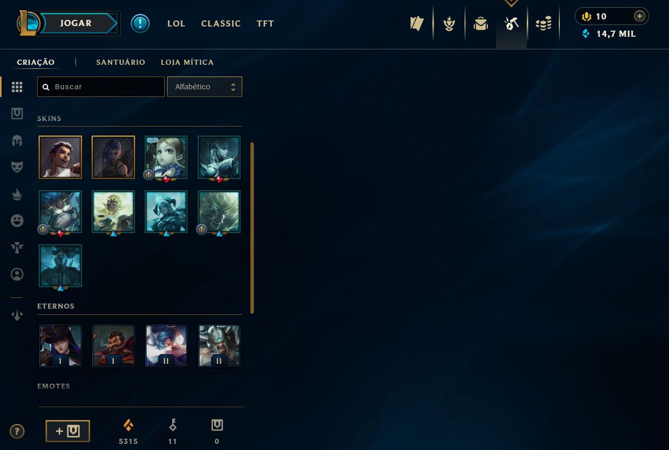 CONTA LOL 2016 DONO ÚNICO | ESMERALDA | 145 SKINS | 4 ULTIMATES | TODOS CAMPEÕES