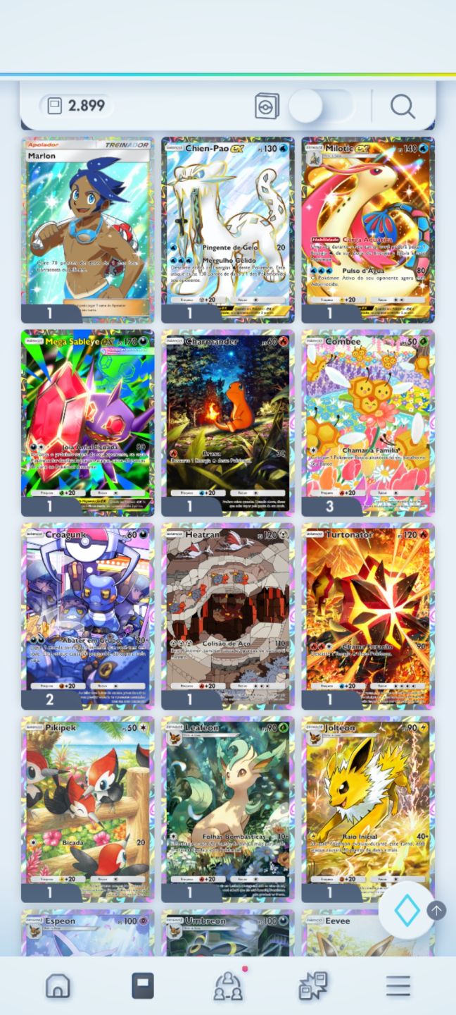 Conta Pokémon TCG Pocket - Deck principal Zoroak+Butterfree