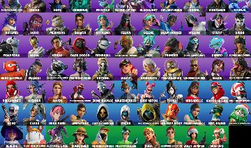 [PROMOÇAO] CONTA FORTNITE / FA / 120 SKINS / 2150 VBUCKS/