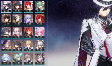 35 personagens 5 estrelas e 28 cones 5 estrelas