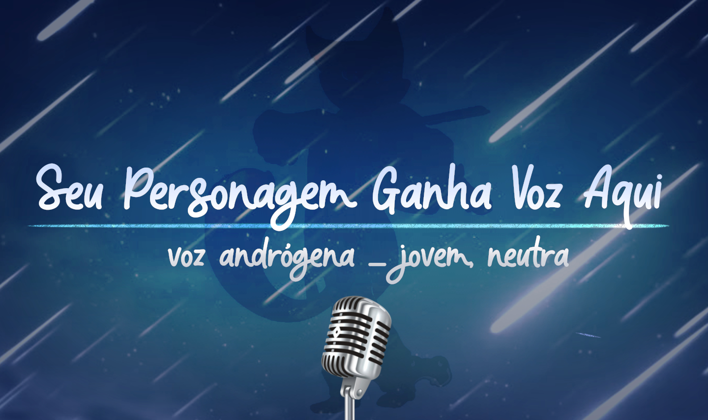 DUBLAGEM - | PARA PERSONAGENS, PROJETOS, JOGOS E MUITO MAIS!