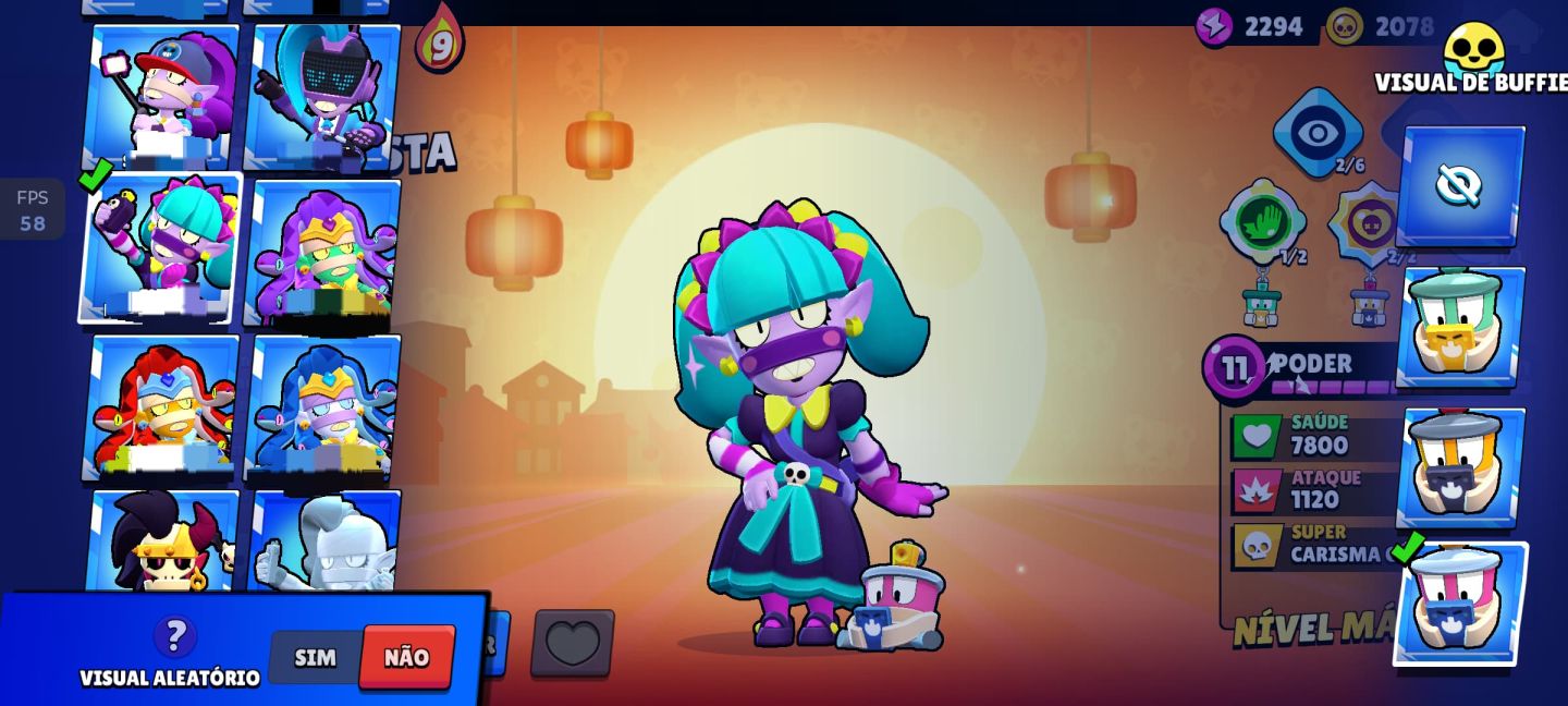 CONTA BRAWL STARS COMPLETA E FULL