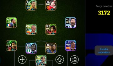 EFOOTBALL 3172 FORÇA, 17+ÉPICOS | NEYMAR SANTOS | ZICO | DROGBA | ROONEY | MESSI