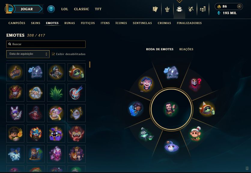 CONTA LOL CHEIA DE SKIN + CONTA VALORANT COM SKIN RARA