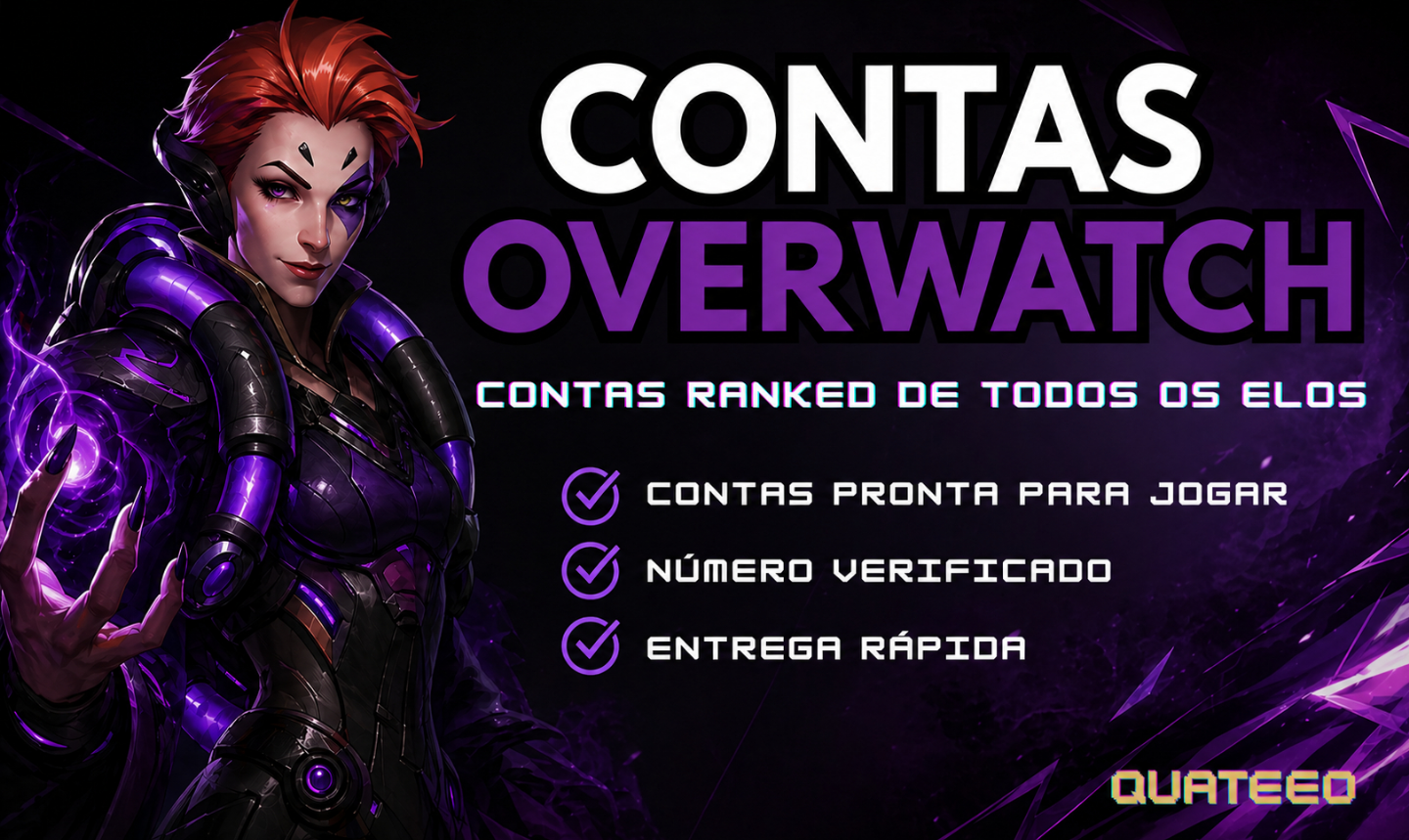 CONTA OVERWATCH DIAMANTE DE SUPORTE