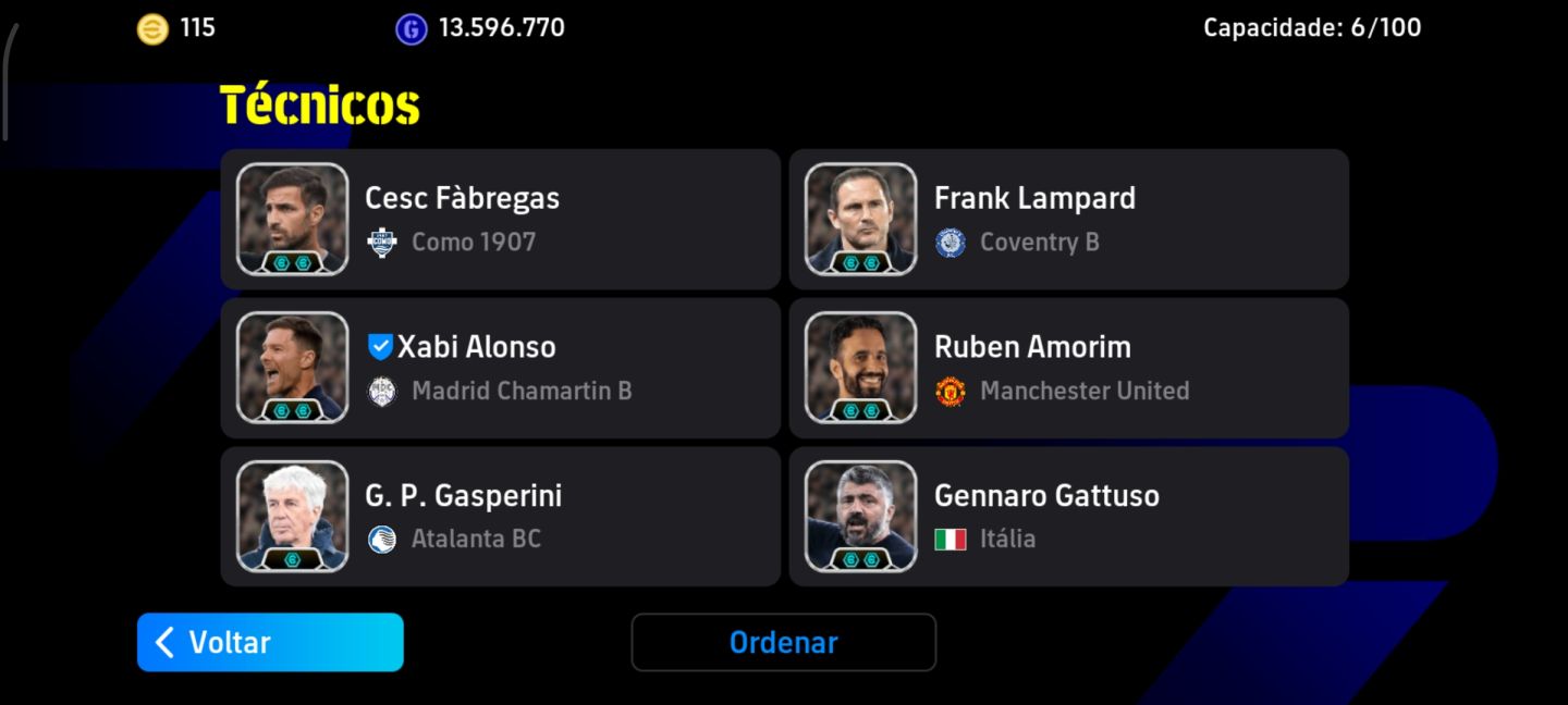 CONTA EFOOTBALL COM GEORGE BEST, MATHEUS CUNHA BLITZ E NEYMAR BLITZ