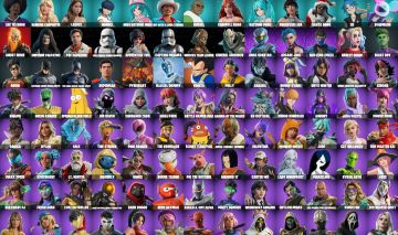 FORTNITE CONTA 167 SKINS E DIVERSAS DANÇAS ICONES
