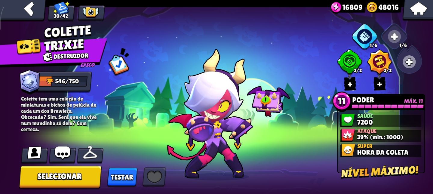 Conta de brawl stars muito rara
