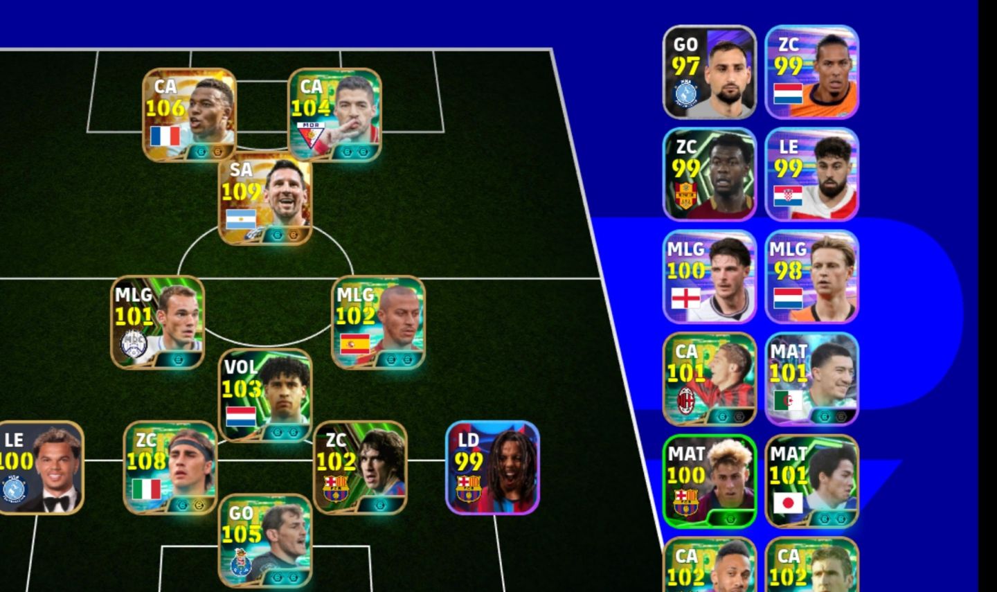 Conta Full com Messi e Mbappe Big Time e 400 Coins