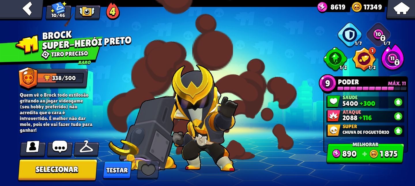 Conta de brawl com 7 passe 2020 45k