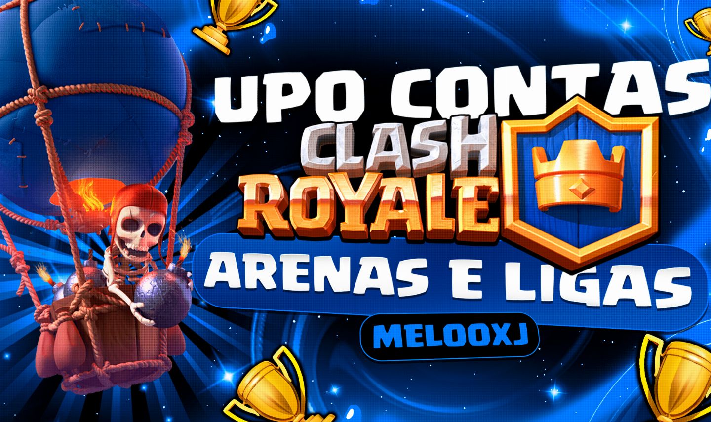 UPO CONTAS DE CLASH ROYALE