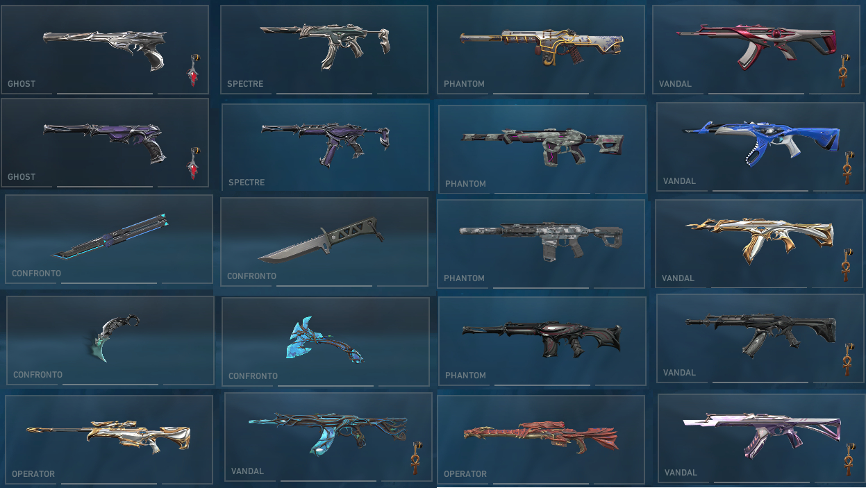 Conta Valorant Skins antigas com e-mail de criação