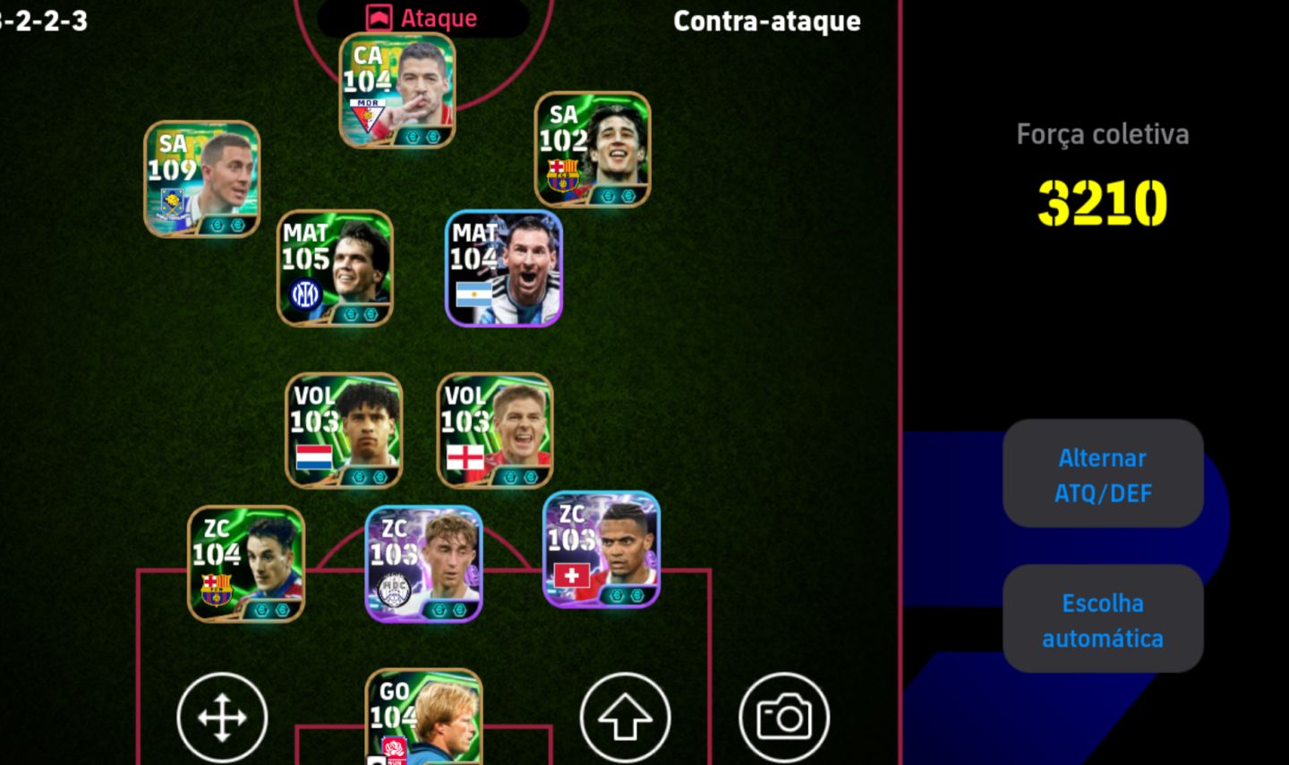 CONTA EFOOTBAL MUITO BOA 3200+ D FORCA
