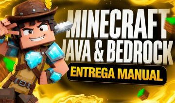 CONTA MINECRAFT BEDROCK & JAVA + BRINDE