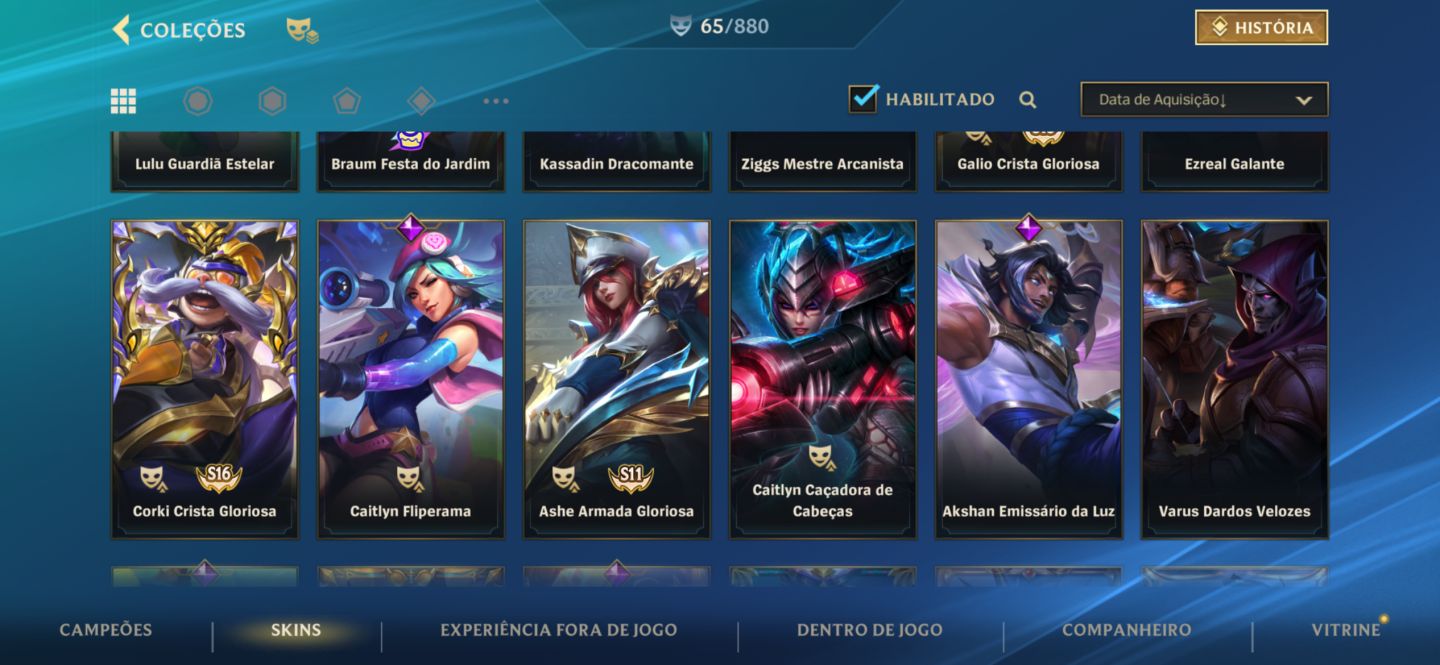 Conta Wild Rift Mestre 3