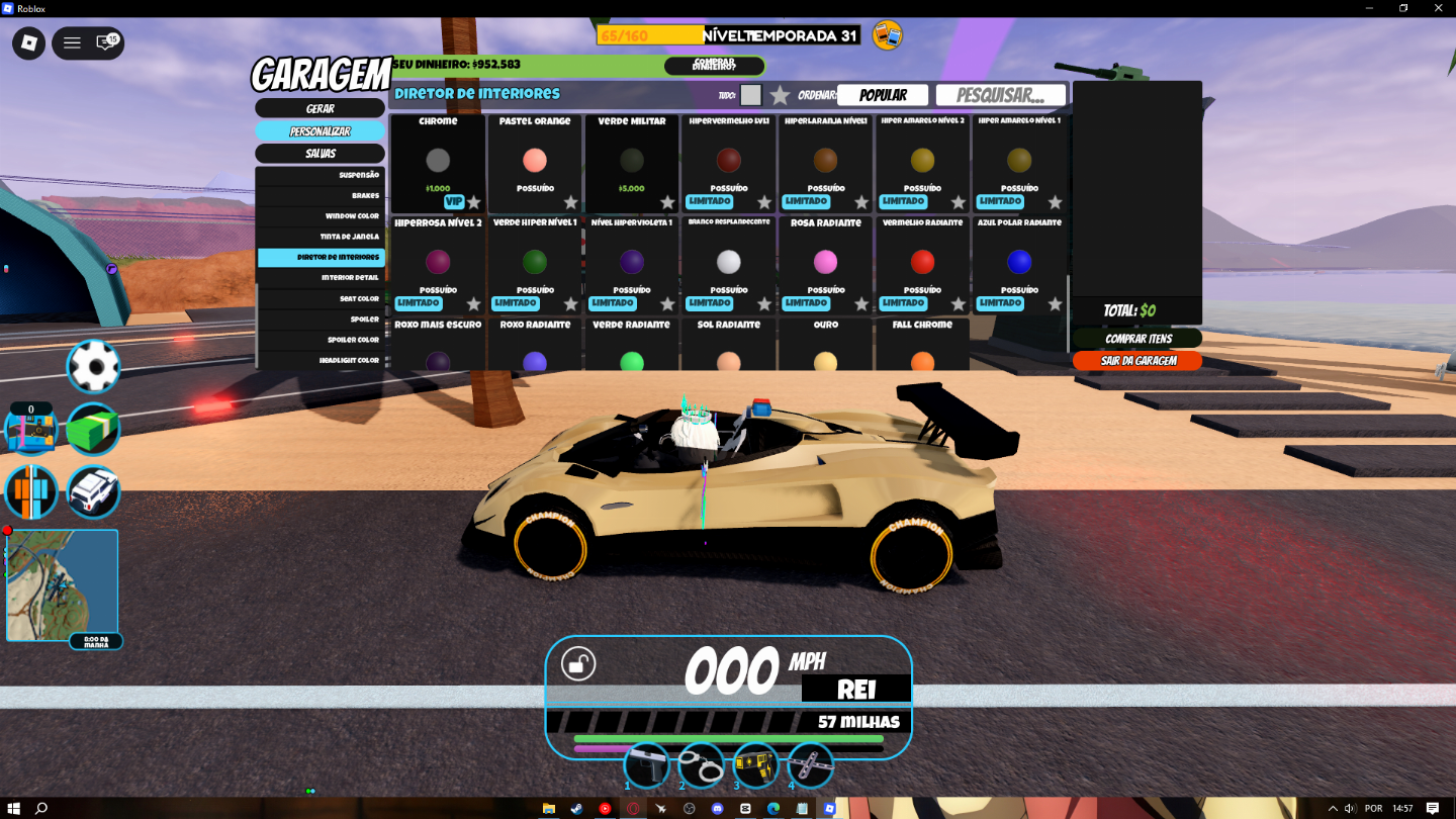 Carros e Cosméticos Jailbreak