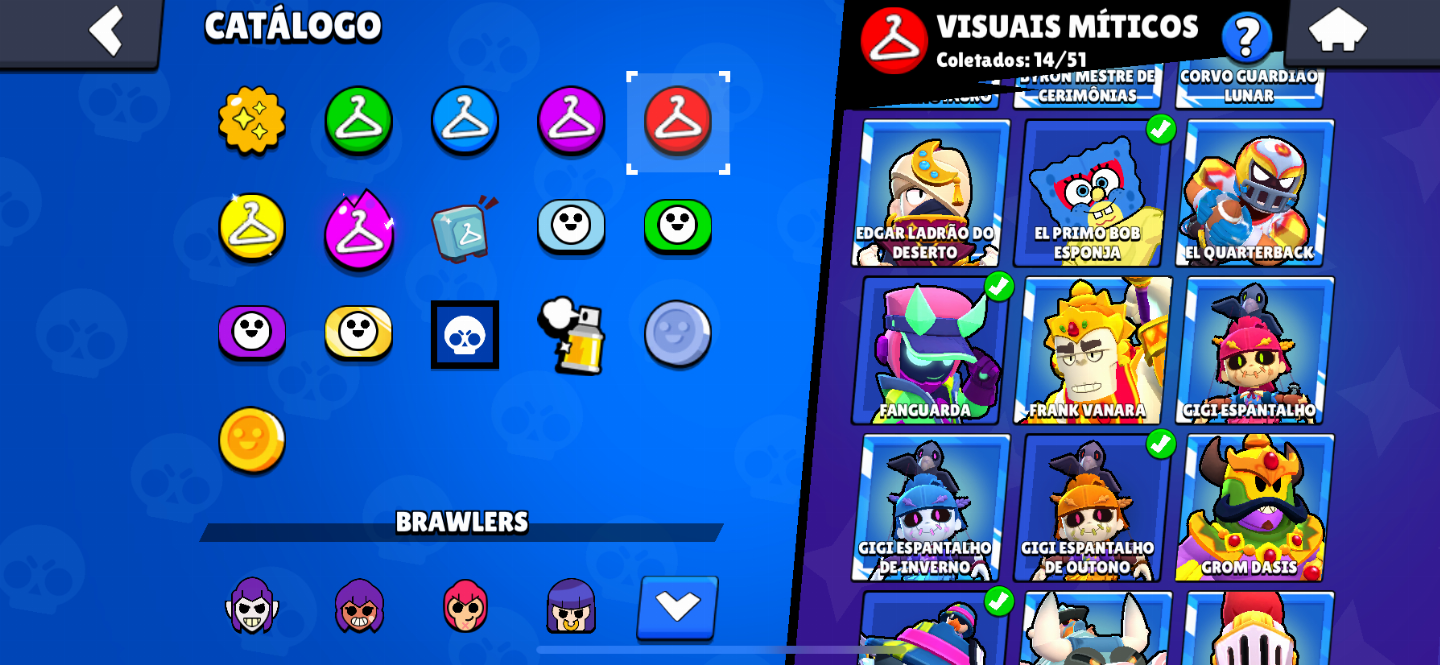 (PROMOÇÃO) VENDA CONTA RARA BRAWL STARS (ALTO NÍVEL)