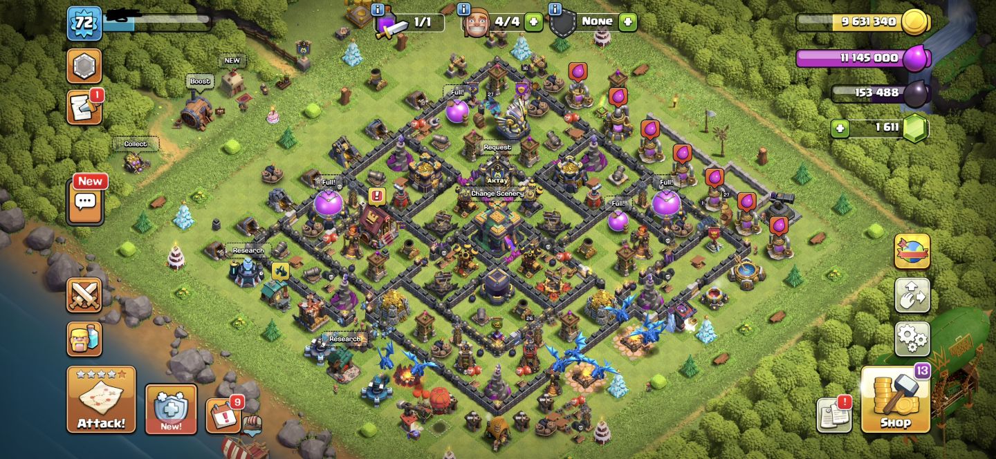 ENTREGA AUTOMÁTICA! 50% SUPER DESCONTO! CONTAS CLASH OF CLANS CV 14 BARATAS
