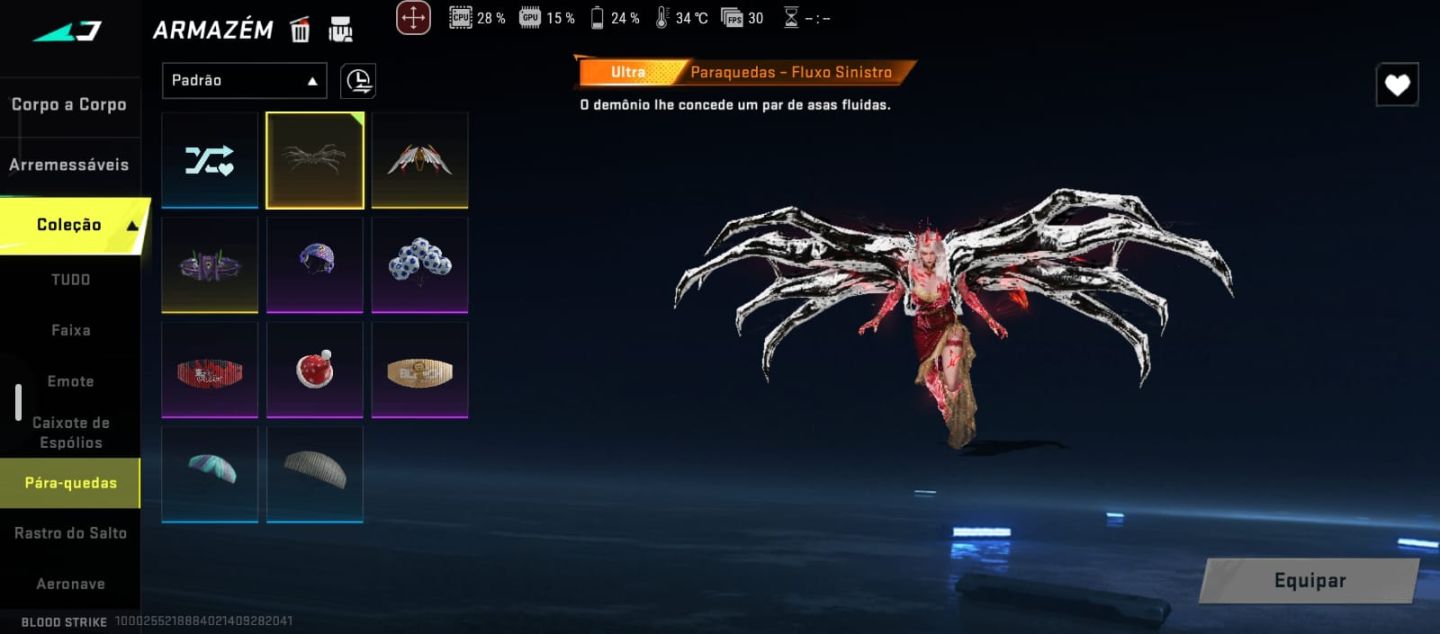 CONTA BLOOD STRIKE MUITO RARA COM SKINS ESCLUSIVA XTREME AK47 E BARRETAO LVL MAX
