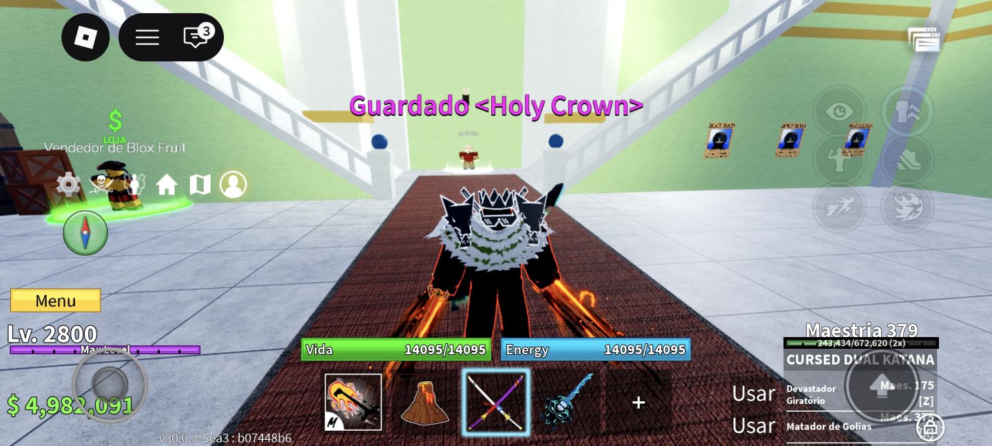 Minha conta com gamepass