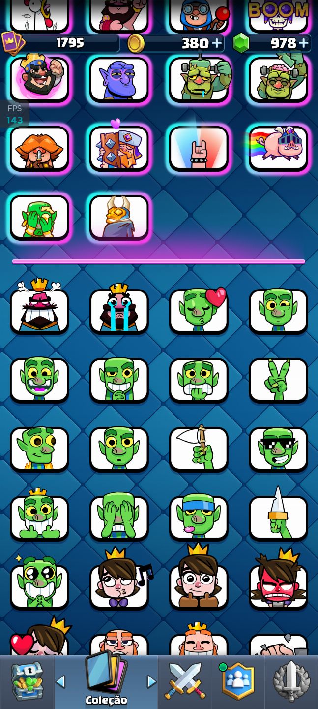 Conta Clash Royale level máximo
