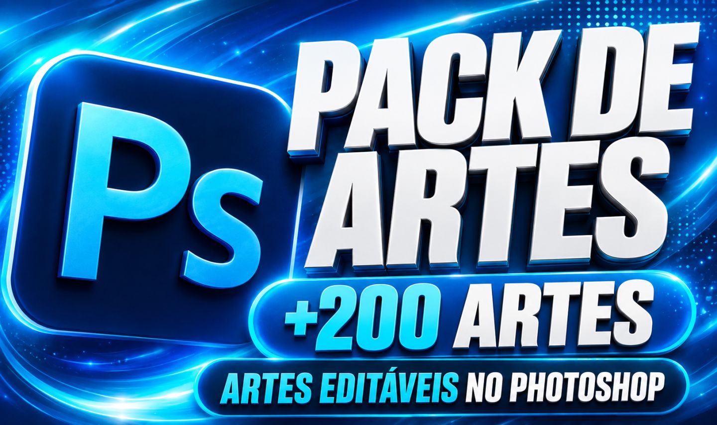 PACK +200 ARTES PSD EDITÁVEIS PARA LOJA DE DISCORD | BANNERS, ANÚNCIOS E MAIS