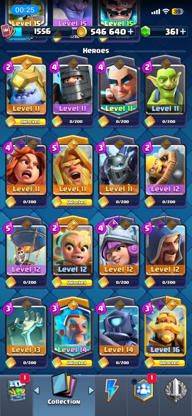 CONTA TOP CLASH ROYALE 12.500 TROFÉUS!