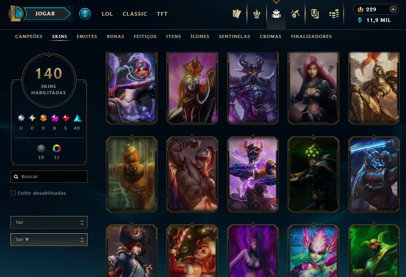 CONTA DE LOL NEO PAX SIVIR