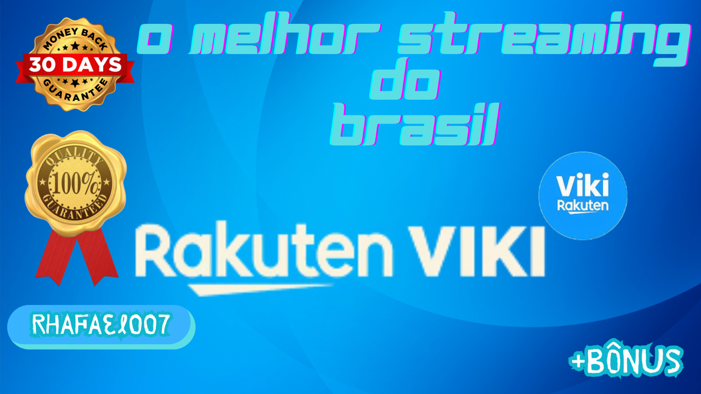 VIKI RAKUTEN / Doramas [Repor: 30Dias] + Brinde