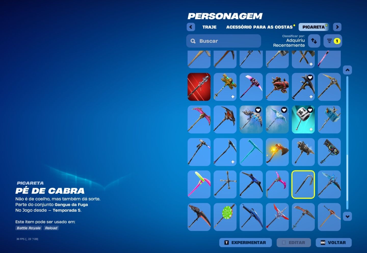 Conta Season 3 e 4 com Agente Corrupto e skin secreta muito rara!!!