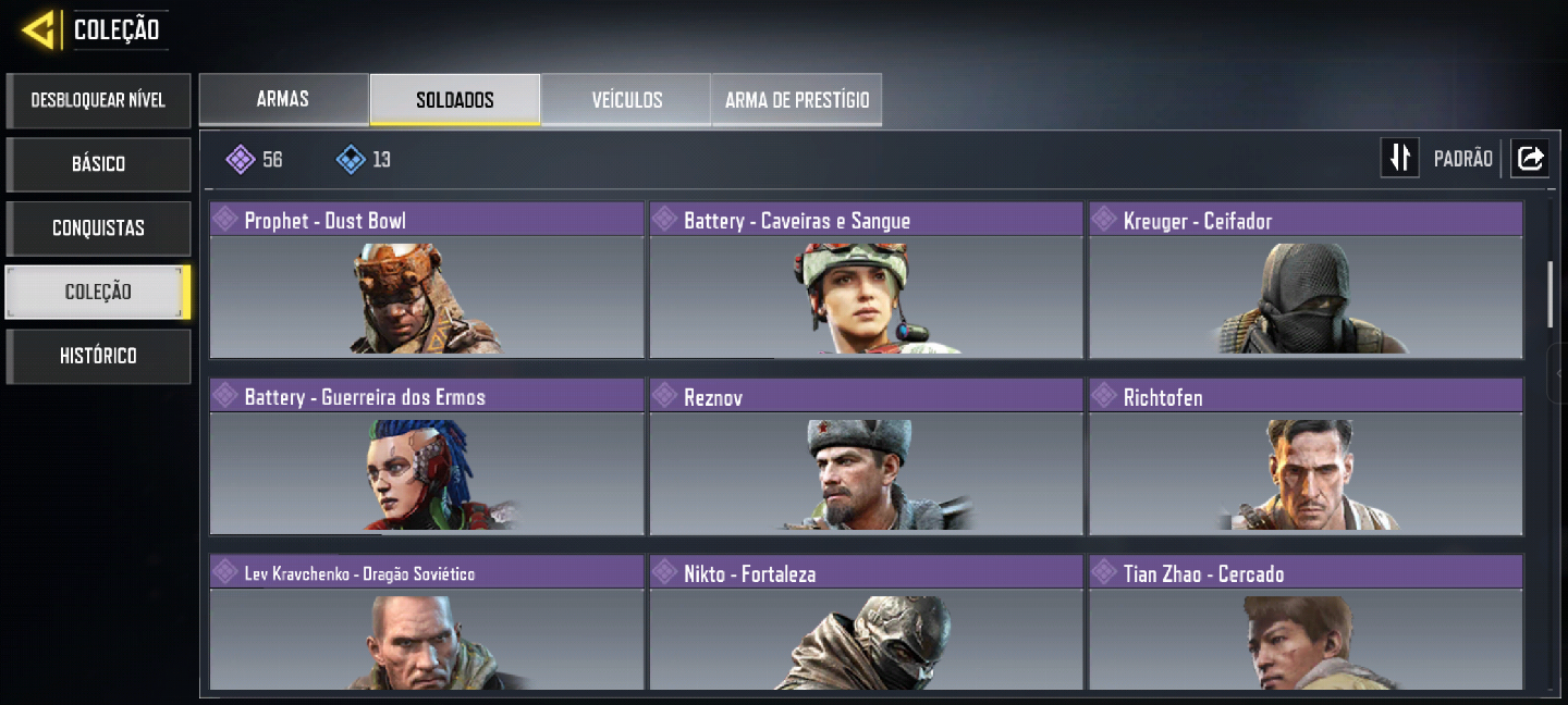 CONTA CODM - FULL ACESSO - NEYMAR JR- ARMA LENDÁRIA- 115 ARMAS ÉPICAS - 60 SKINS